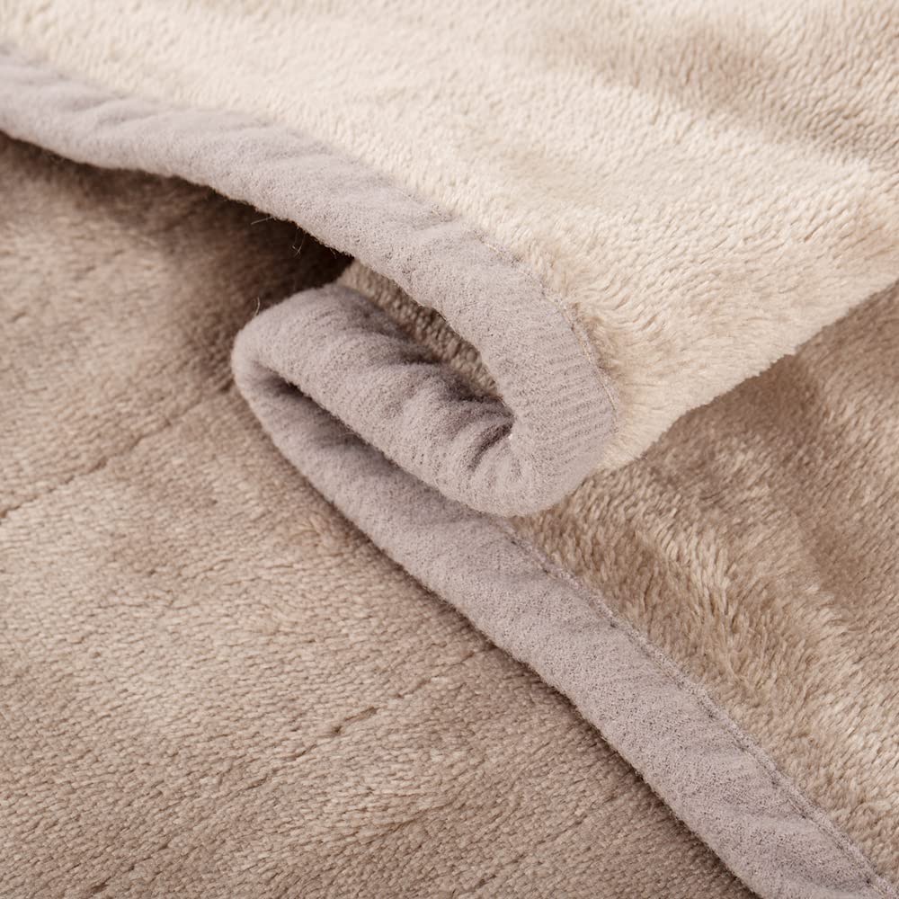 Electric Heating Blanket - Taupe 77"x 84"