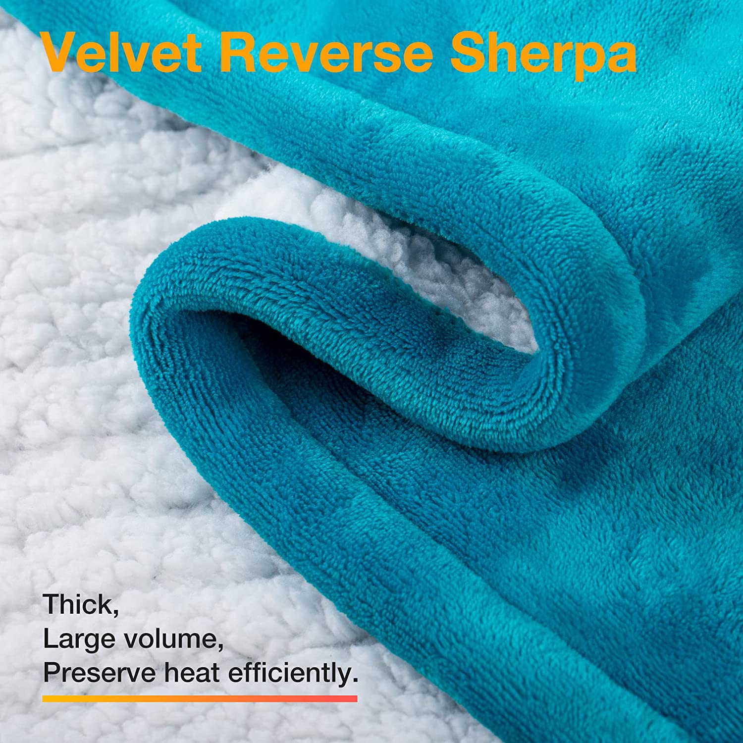 Electric Heating Blanket - Teal 84"X 90"