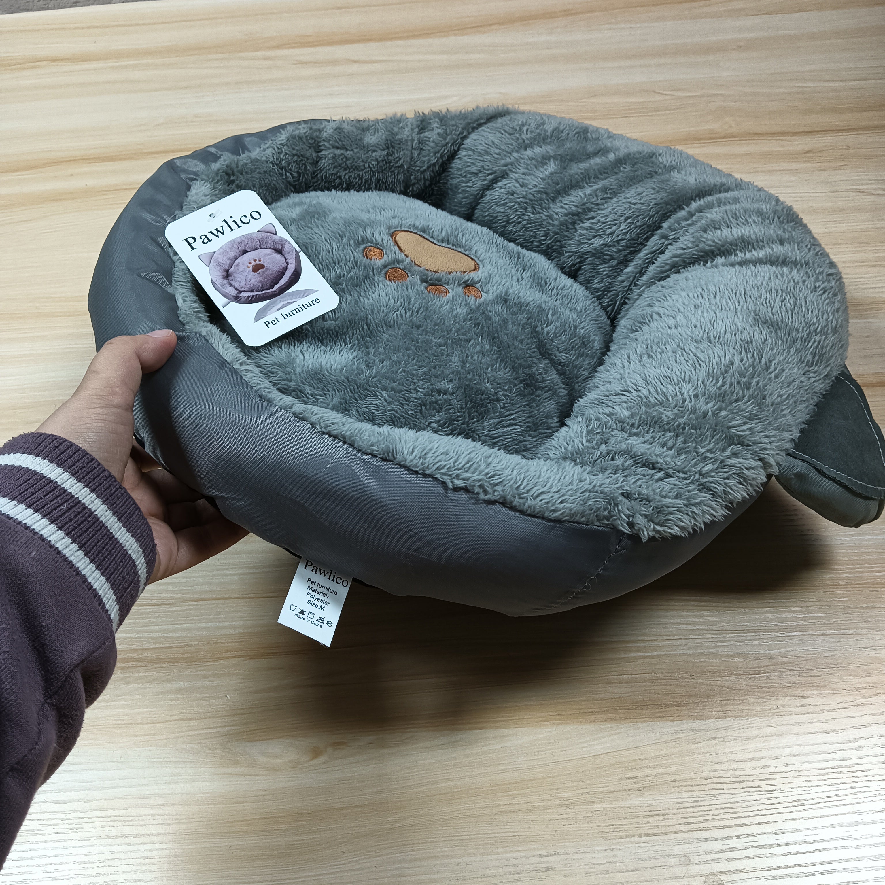 Pawlico Extra Soft Pet Bed