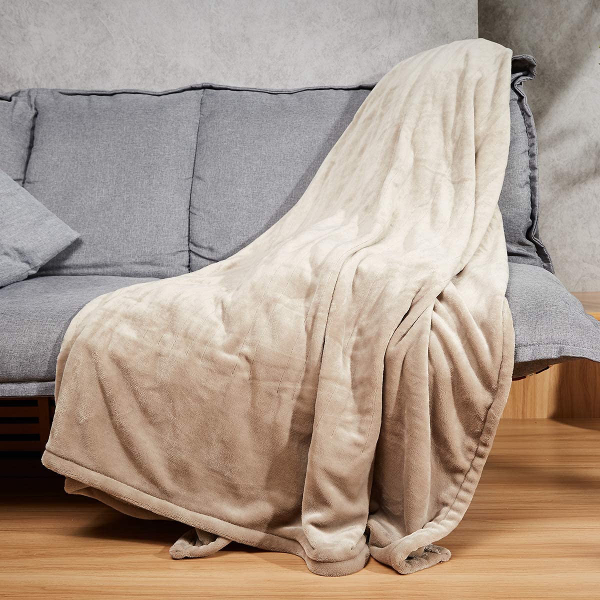 Woomer Electric Heating Blanket - Taupe – WOOMER