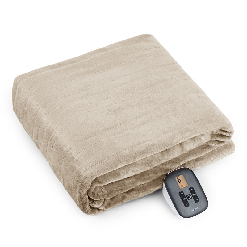 Electric Heating Blanket - Taupe 62"x 84"